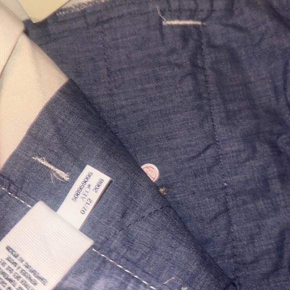 American Eagle Outfitters Mid-2000’s Artist Trouser in Khaki, size 4 long - Picture 5 of 15